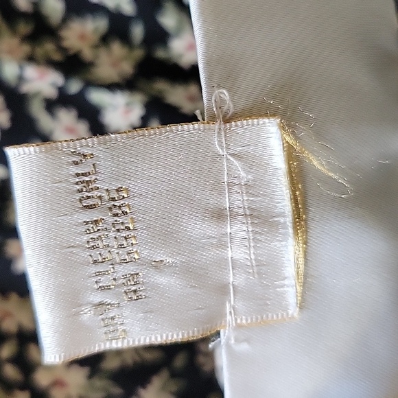 Vintage Express Button Up Floral Maxi Skirt Rayon 90s Compagnie Internationale S - Picture 7 of 8